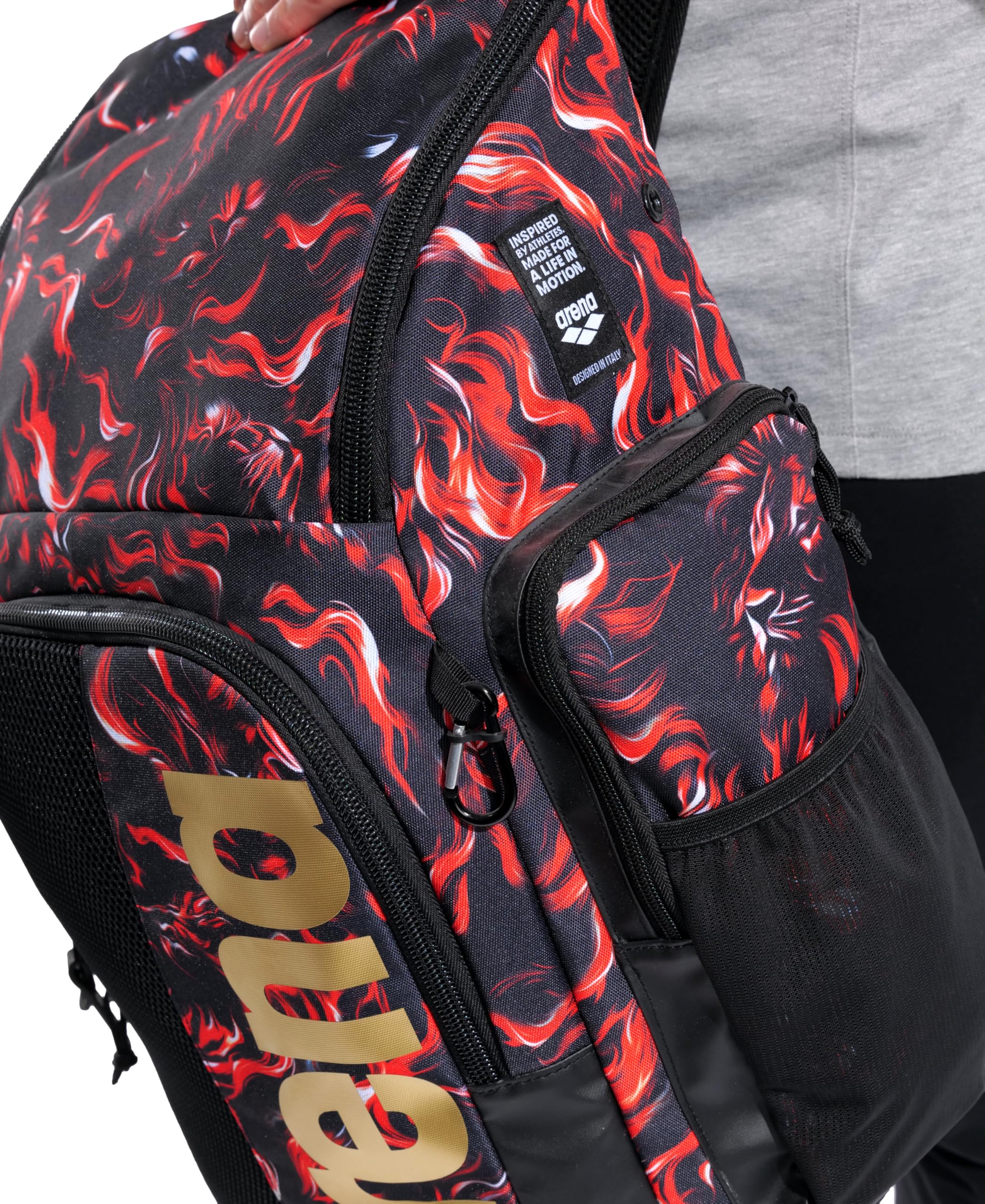 Amazon | ARENA Spiky III バックパック 45 水泳アスリート スポーツ